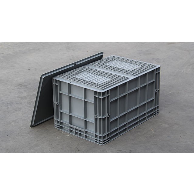 Standard EU Size Blue Plastic Transport Box factory